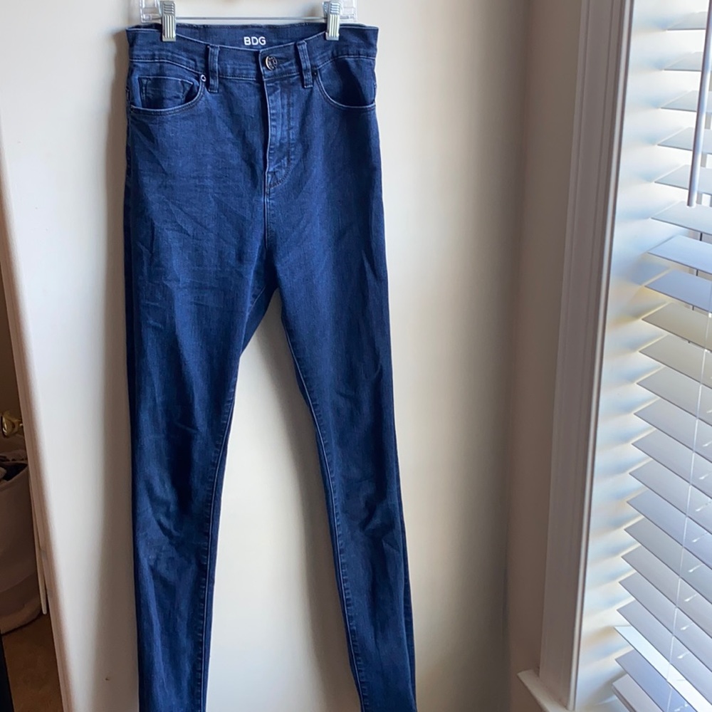 Super high rise jeans. BDG brand